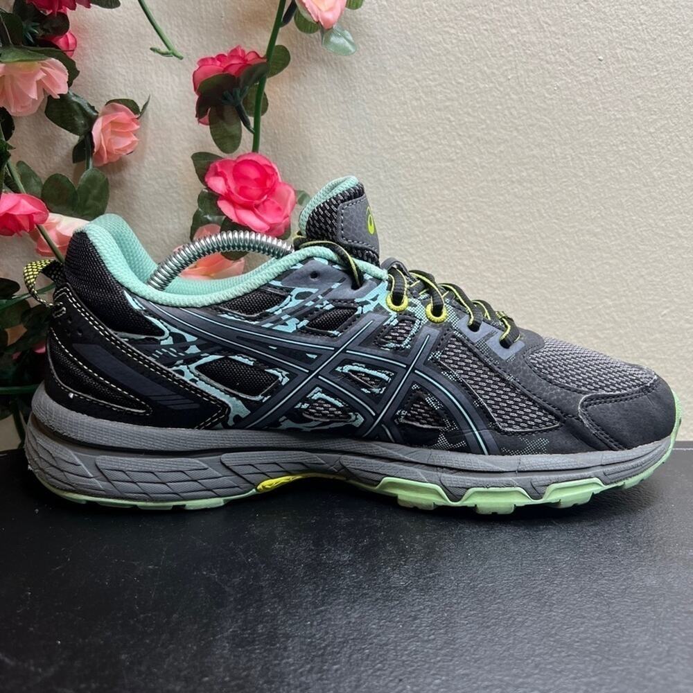 ASICS Gel-Venture 6 Trail Running Shoes Gray Green Women’s Size 9 - Picture 9 of 15